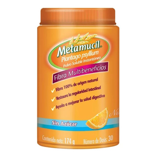 METAMUCIL NARANJA POLVO X 174 GR