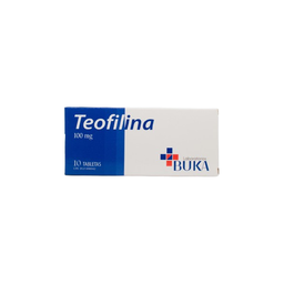 TEOFILINA 100 MG X 10 TAB BUKA