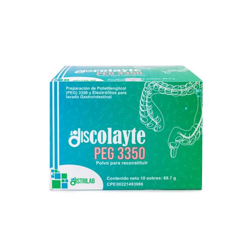 DISCOLAYTE 69,7 GR SOBRES X 10 DISTRILAB