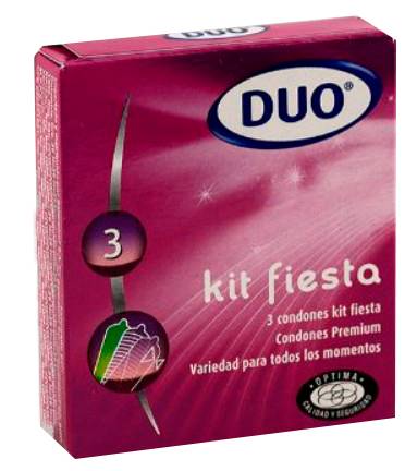 CONDON SANAMED DUO KIT FIESTA  X 3