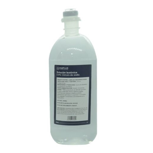 SOLUCION ISOTONICA CLORURO DE SODIO 0.9% X 500 ML KMPLUS