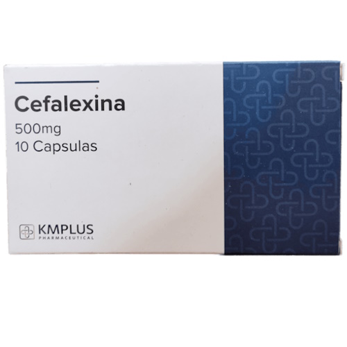 CEFALEXINA 500MG X 10 KMPLUS