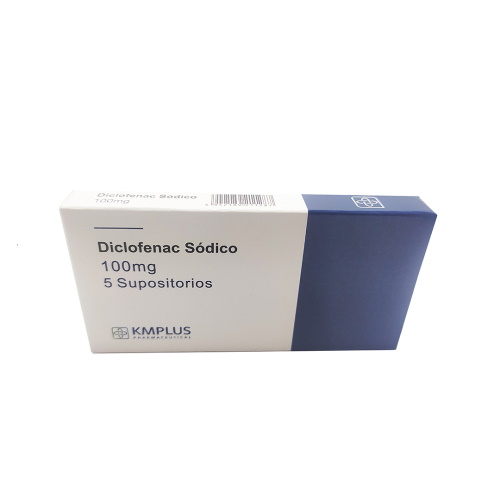 DICLOFENAC SOD SUPOSITORIOS X 5 KMPLUS