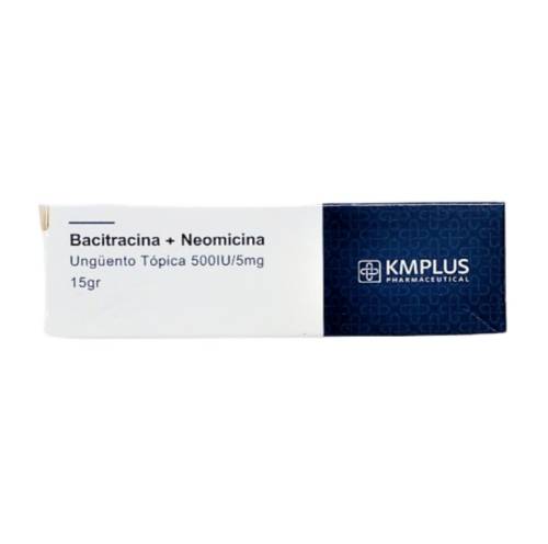 BACITRACINA + NEOMICINA UNG X 15 GR KMPLUS