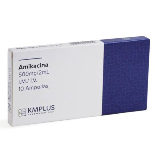 AMIKACINA AMP 500 MG / 2 ML I.M/I.V X 1 KMPLUS