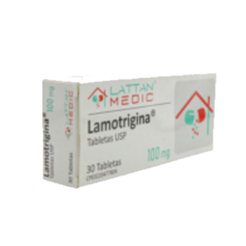 LAMOTRIGINA 100 MG X 30 TAB LATTAN MEDIC