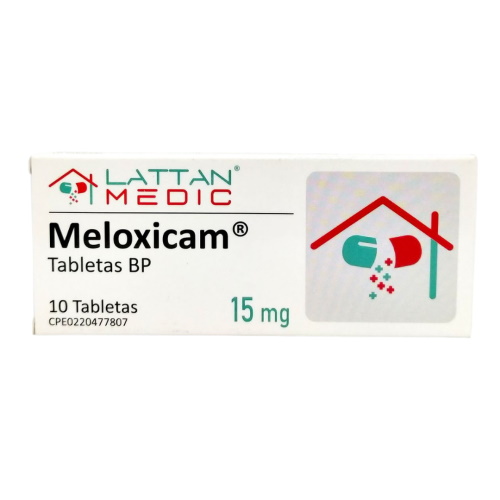MELOXICAM 15 MG X 10 TAB LATTAN MEDIC