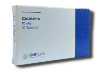 CETIRIZINA 10 MG X 10 TAB KMPLUS