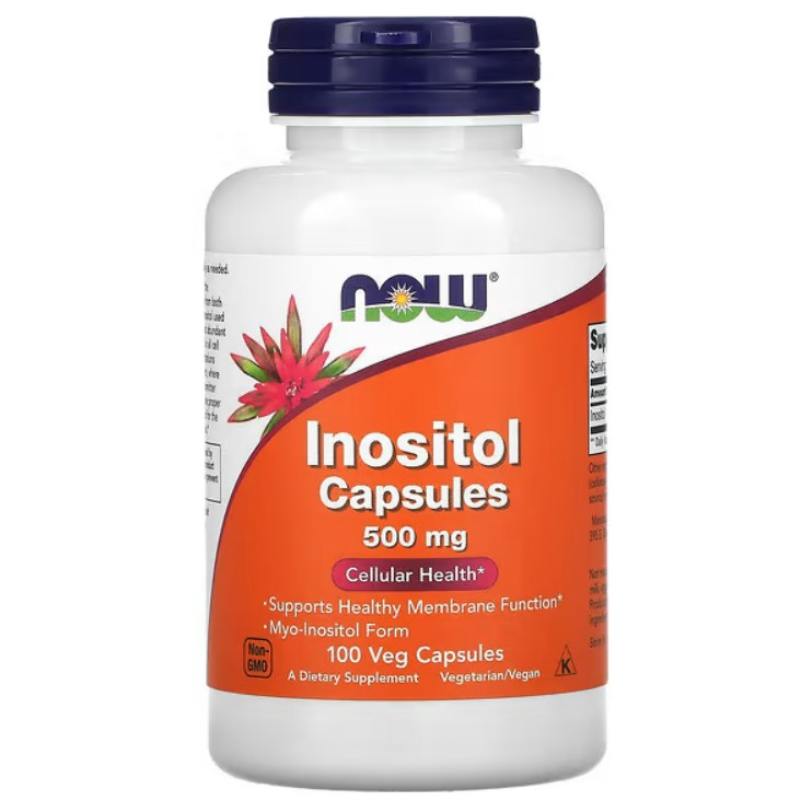NOW INOSITOL 500 MG X 100 CAP
