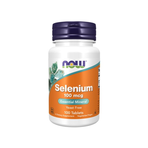 NOW SELENIUM 100 MCG X 100 TAB