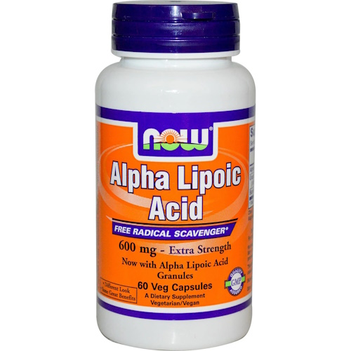 NOW ALPHA LIPOIC ACID 600 MG X 60 CAP