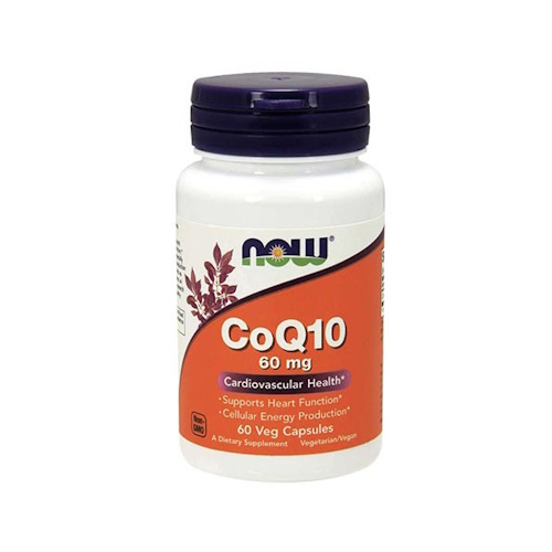 NOW COQ10 60 MG X 60 CAP
