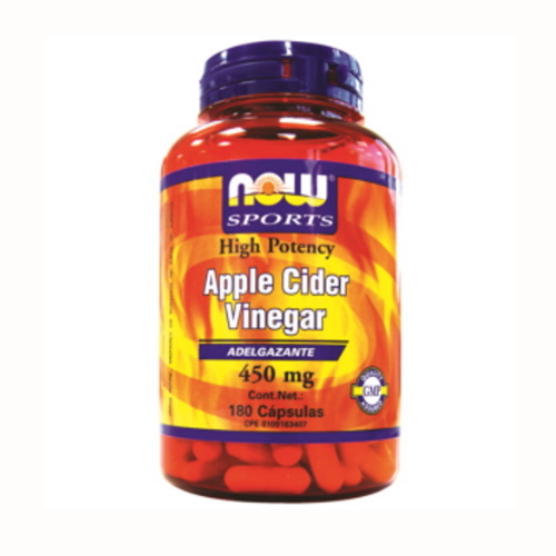 NOW APPLE CIDER VINEGAR X 180 CAP (ADELGAZANTE)