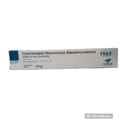 CLOTRIMAZOL NEOMICINA DEXAMTESONA X 20 GR H&M