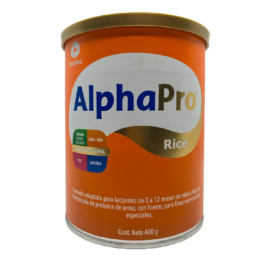 ALPHAPRO RICE (0 - 12) MESES X 400 GR