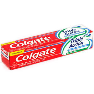 CREMA DENTAL COLGATE TRIPLE ACCION X 100 GR
