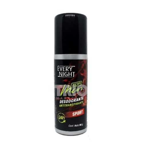 DESODORANTE EVERY NIGHT FOR MEN BARRA SPORT X 50 G