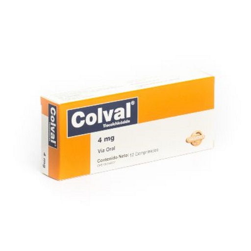 COLVAL 4 MG X 12 COMP VALMORCA