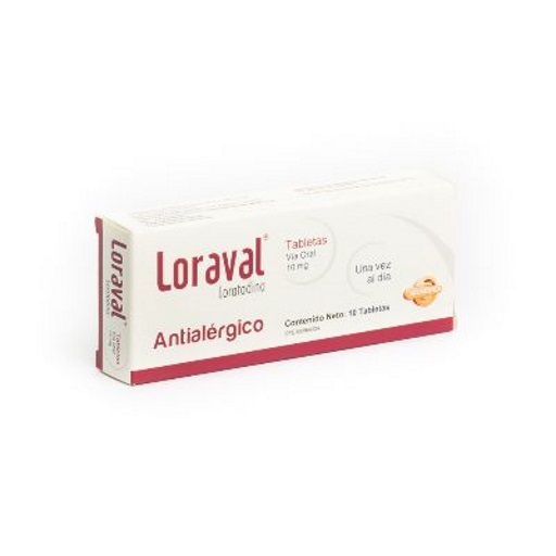 LORAVAL 10 MG X 10 TAB VALMORCA