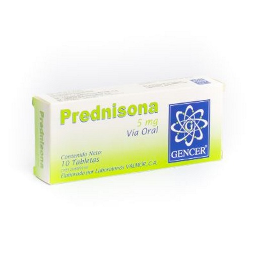 PREDNISONA 5 MG X 10 TAB GENCER