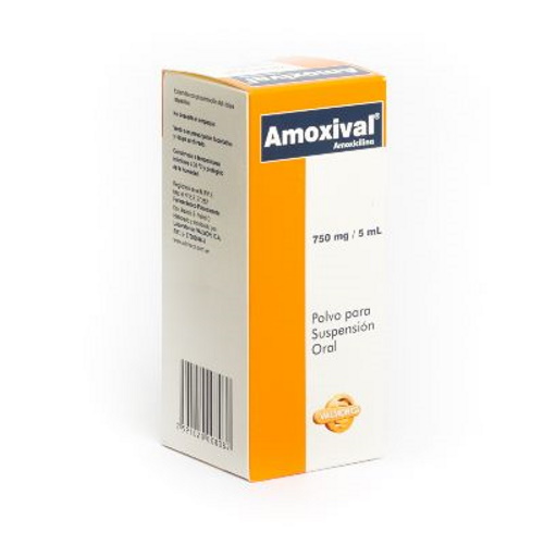 AMOXIVAL SUSP 750 MG X 70 ML