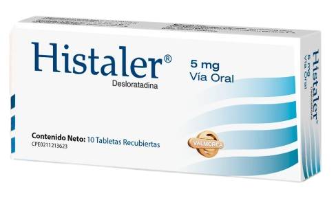 HISTALER 5 MG X 10 TAB VALMORCA