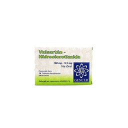 VALSARTAN 160/12,5 MG X 14 TAB GENCER