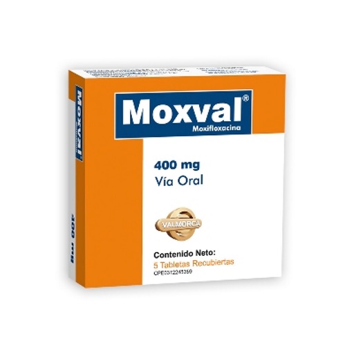 MOXVAL 400 MG 5 TAB VALMORCA