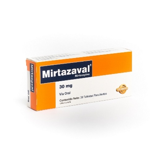 MIRTAZAVAL 30 MG X 30 TAB VALMORCA