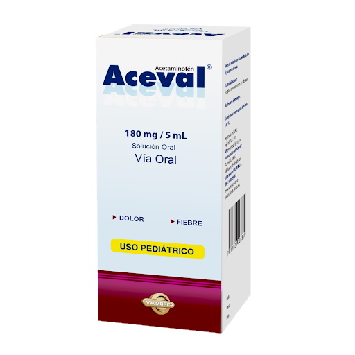 ACEVAL JRBE PED 180 MG X 120 ML VALMORCA