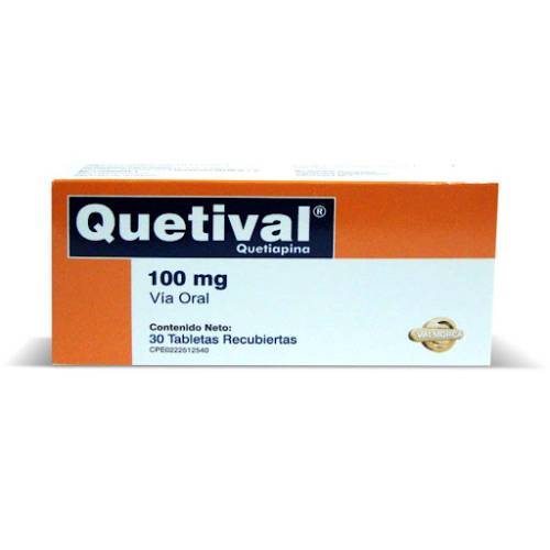 QUETIVAL 100 MG X 30 TAB VALMORCA