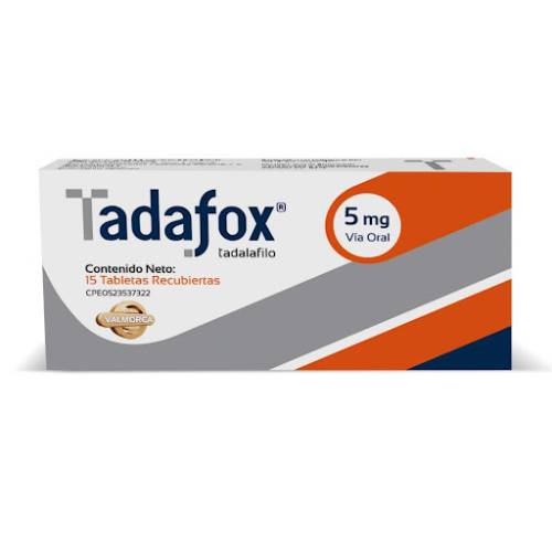 TADAFOX 5 MG X 15 TAB VALMORCA
