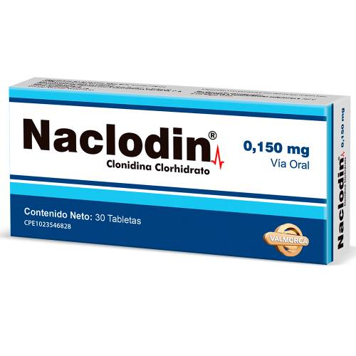 NACLODIN 0,150 MG X 30 TAB VALMORCA