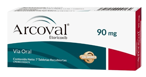 ARCOVAL 90 MG X 10 TAB VALMORCA