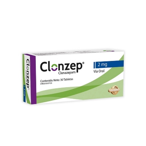 CLONZEP 2 MG X 30 TAB VALMORCA