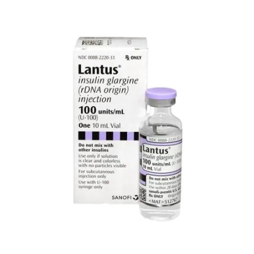 LANTUS VIAL BOMBA 100 U X 10 ML CALOX SANOFI