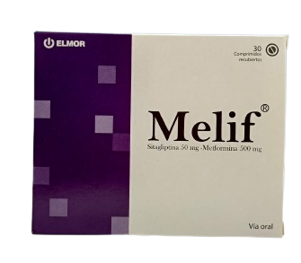 MELIF COMP 50 MG / 500 MG X 30 ELMOR