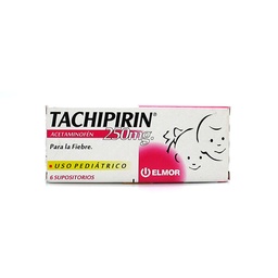 TACHIPIRIN SUPOS 250 MG X 6 ELMOR