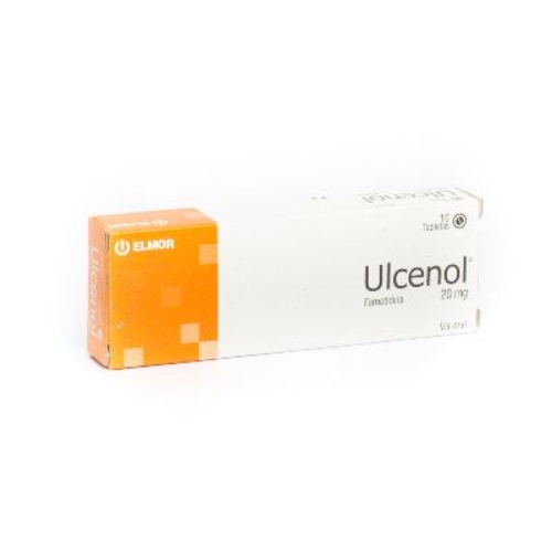 ULCENOL 20 MG X 10 TAB ELMOR