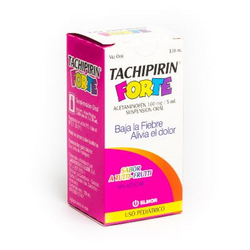 TACHIPIRIN FORTE JRBE 160MG PED X 120 ML ELMOR