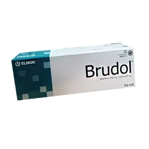BRUDOL 400 MG / CAFEINA 65 MG X 20 COMP ELMOR