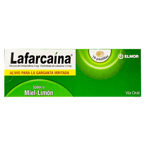 LAFARCAINA MIEL LIMON X 16 TAB ELMOR