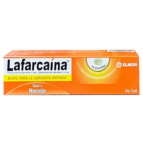 LAFARCAINA NARANJA X 16 TAB ELMOR