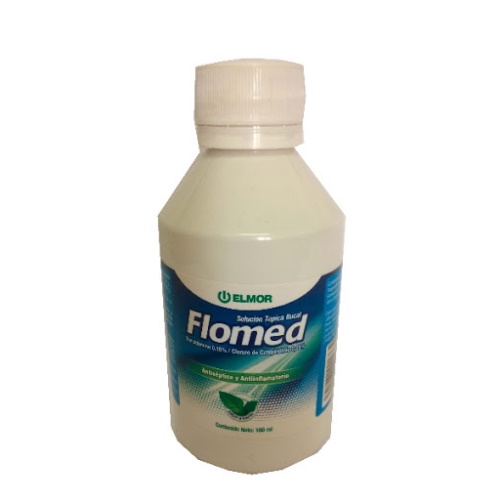 FLOMED SOL TOPICO BUCAL 180ML ELMOR