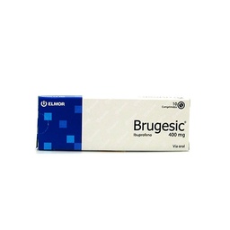 BRUGESIC 400 MG X 10 COMP ELMOR