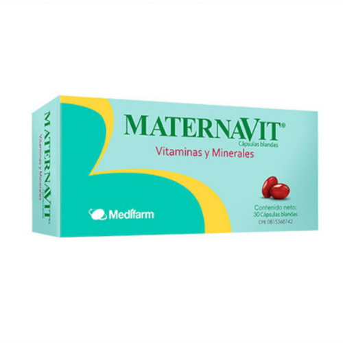 MATERNAVIT X 30 CAP BL