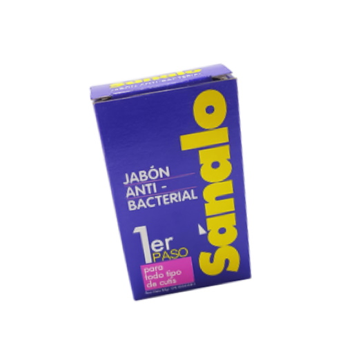 SANALO JABON ANTIBACTERIAL X 85 GRS