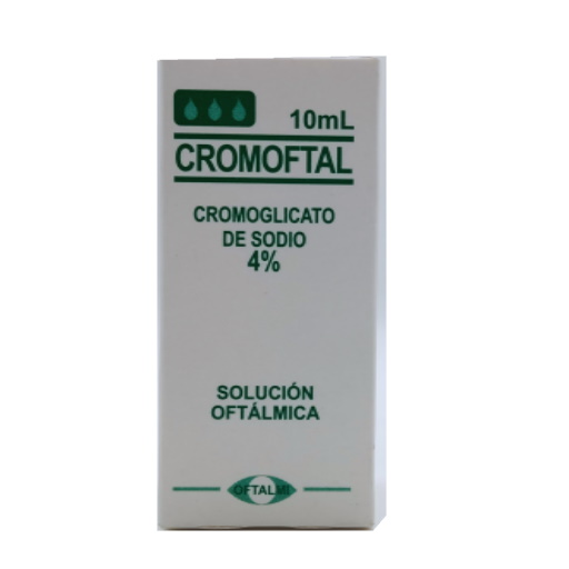 CROMOFTAL OFTALMICO 4% X 10 ML OFTALMI