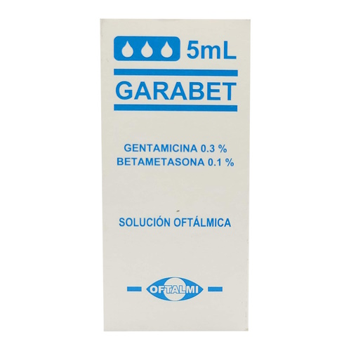 GARABET SOL OFT X 5ML OFTALMI