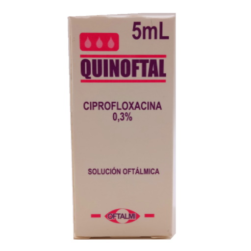 QUINOFTAL SOLUC OFT X 5 ML OFTALMI